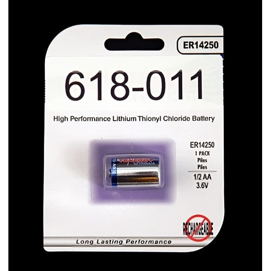 Tenergy 1/2 AA 3.6V 1200mAh Lithium thionyl chloride Battery